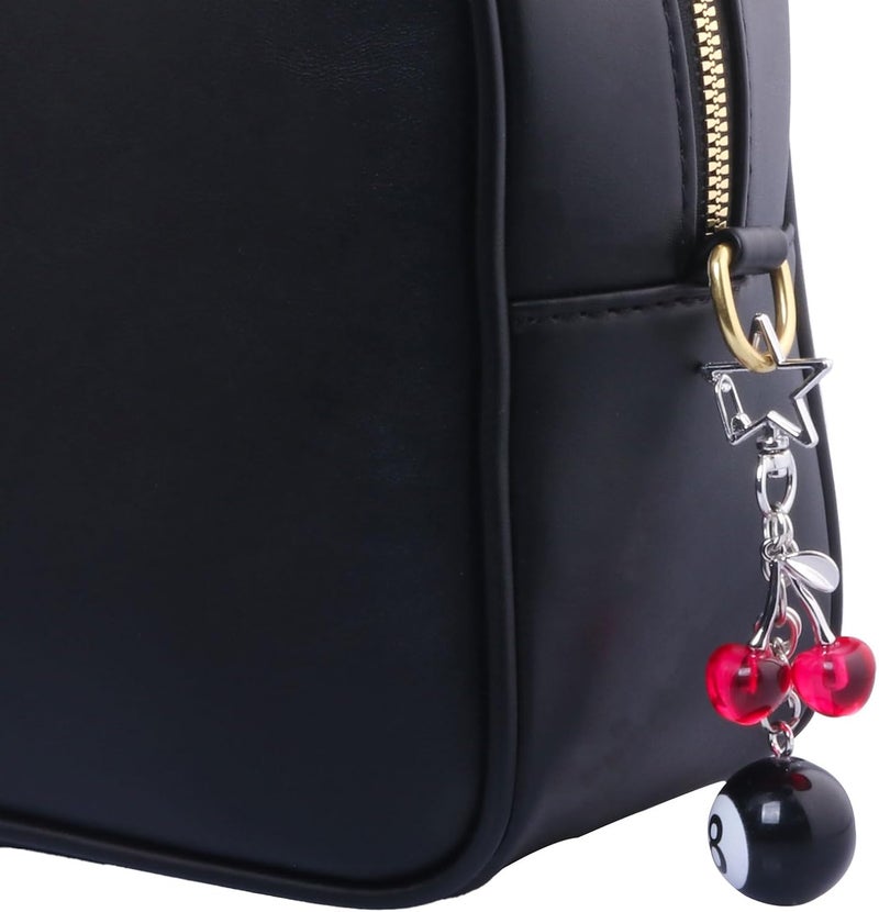 SORGERLY 8 Ball Dice Charm Keychain - Cute Bag Purse Handbag Accessories - Y2K Aesthetic Key Chain for Women Men - Image 2